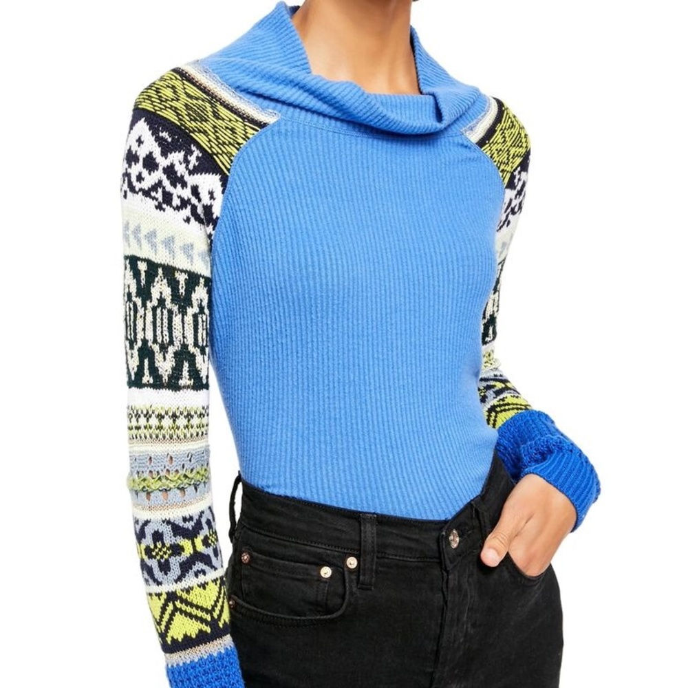 Free People Prism Fair Isle Sweater